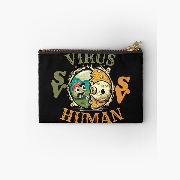 Item preview, funny virus vs human designed and sold by Pawtastic Prints.