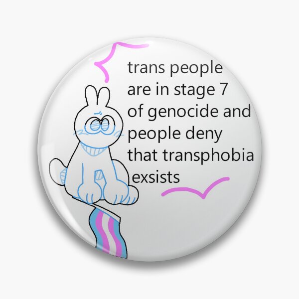 Item preview, stop trans genocide designed and sold by Sylvie-probably.