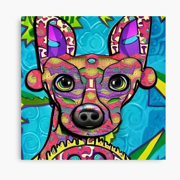 Item preview, El perro sin pelo mexicano (Xoloitzcuintli) designed and sold by cfbennettmedia.