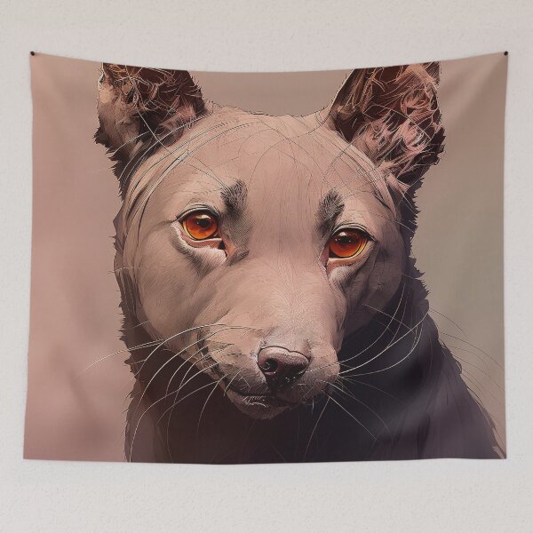 Item preview, Majestic Canine: Peruvian Hairless Dog designed and sold by DavesDogShop.