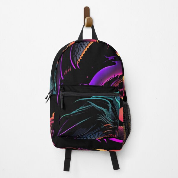 Item preview, Synthwave Yin Yang Dragon designed and sold by pedrogag.