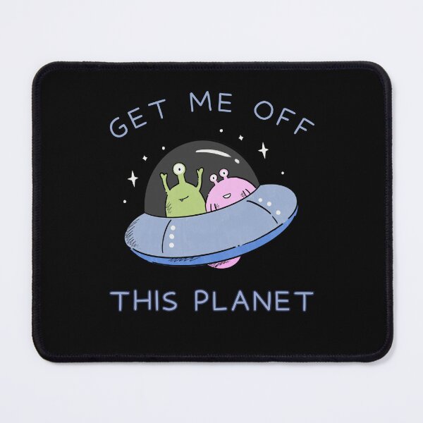 Item preview, Get Me Off This Planet! Aliens in a Spaceship designed and sold by SimpliText.