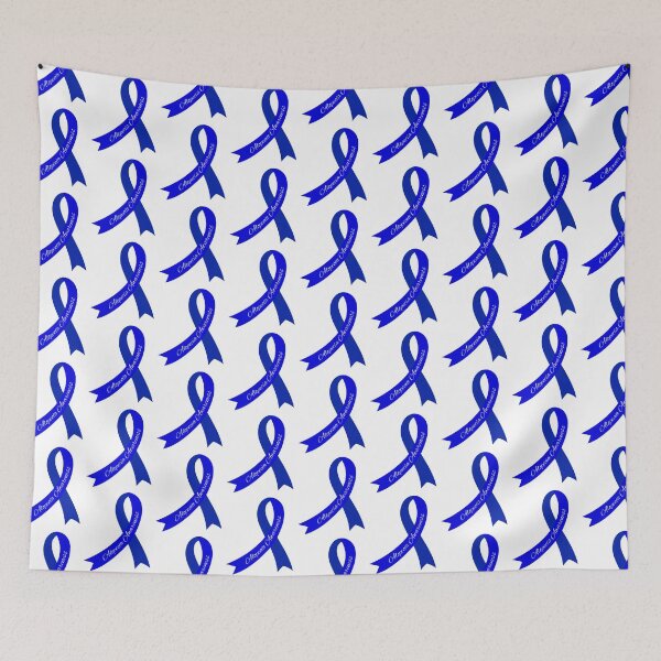Item preview, Alopecia Blue Ribbon for Alopecia Awareness Month designed and sold by Winning Alopecia.