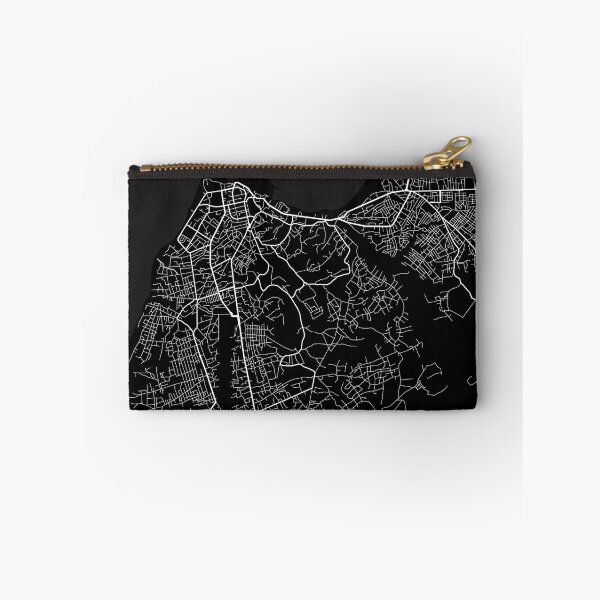 Item preview, Cabinda City Map of Angola - Full Moon designed and sold by deMAP.