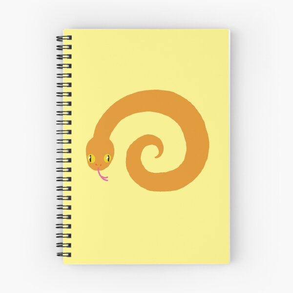 Item preview, Swirly Orange Snake designed and sold by emikat-art.