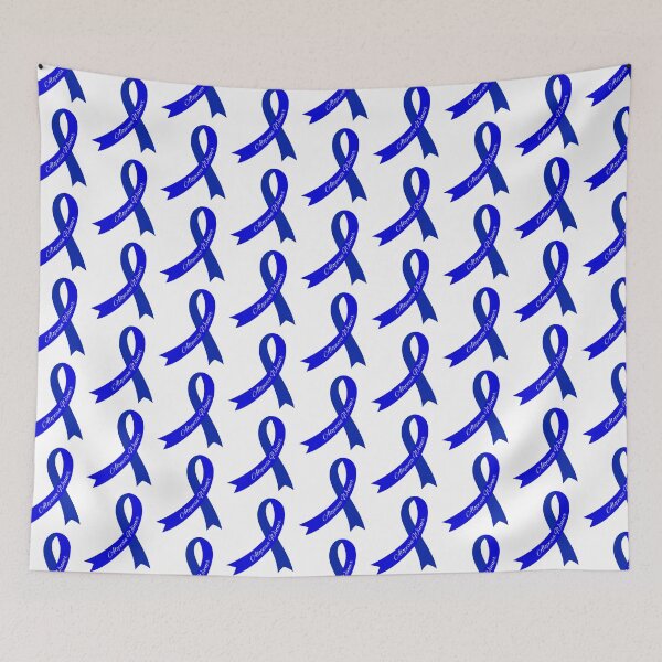 Item preview, Alopecia Blue Ribbon for Alopecia Awareness Month designed and sold by Winning Alopecia.