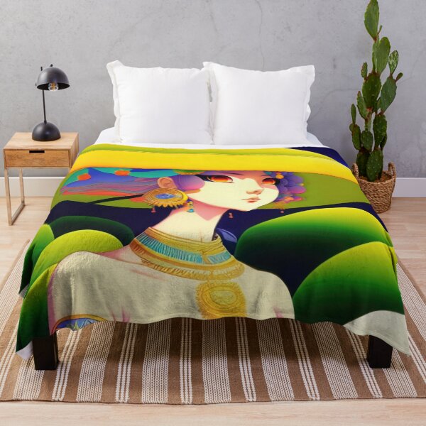Item preview, Woman in 90's vintage anime surrealism artwork designed and sold by fr4nk87.