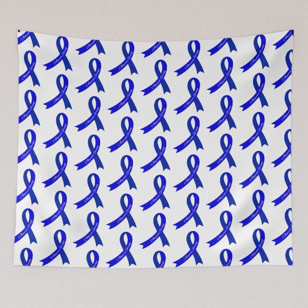 Item preview, Alopecia Blue Ribbon for Alopecia Awareness Month designed and sold by Winning Alopecia.