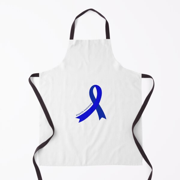 Item preview, Alopecia Blue Ribbon for Alopecia Awareness Month designed and sold by Winning Alopecia.