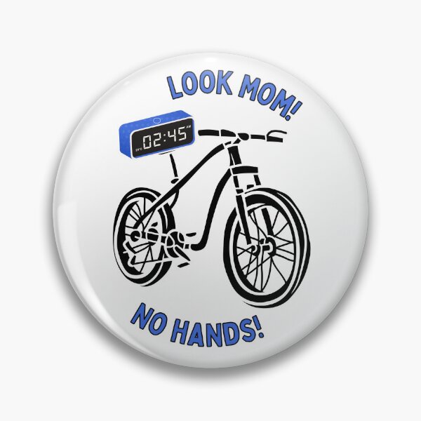Item preview, Funny clock riding bike no hands designed and sold by Poppies-Express.