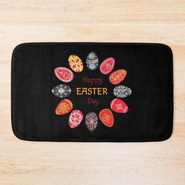 Item preview, Happy Easter day Pysanka - circle of Easter eggs  designed and sold by Wolshebnaja.