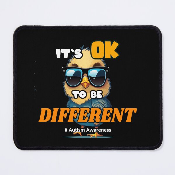 Item preview, Autism Awareness Acceptance chicken Its Ok To Be Different designed and sold by Animal-ink.