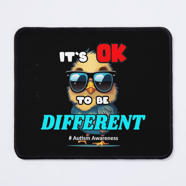 Item preview, Autism Awareness Acceptance chicken Its Ok To Be Different designed and sold by Animal-ink.