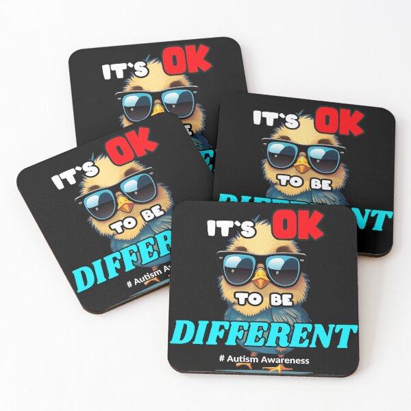 Item preview, Autism Awareness Acceptance chicken Its Ok To Be Different designed and sold by Animal-ink.