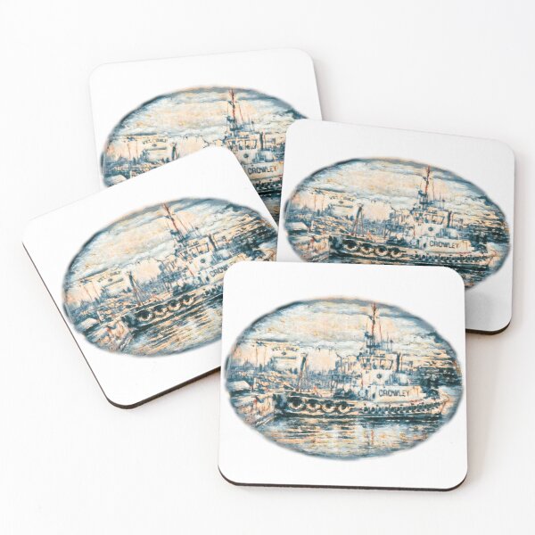 Item preview,  Crowley tugboat of Foss Tugboat in the Puget Sound Designed 2 designed and sold by Jason Mosley.