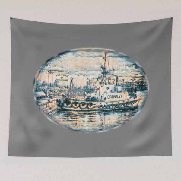 Item preview,  Crowley tugboat of Foss Tugboat in the Puget Sound Designed 2 designed and sold by Jason Mosley.