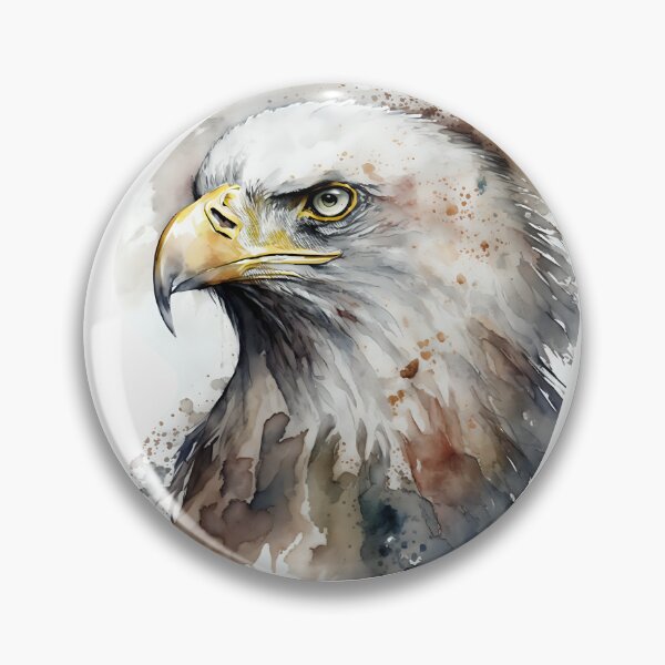Artikelvorschau, Adler-Aquarell entworfen und verkauft von Glenn Slingsby.