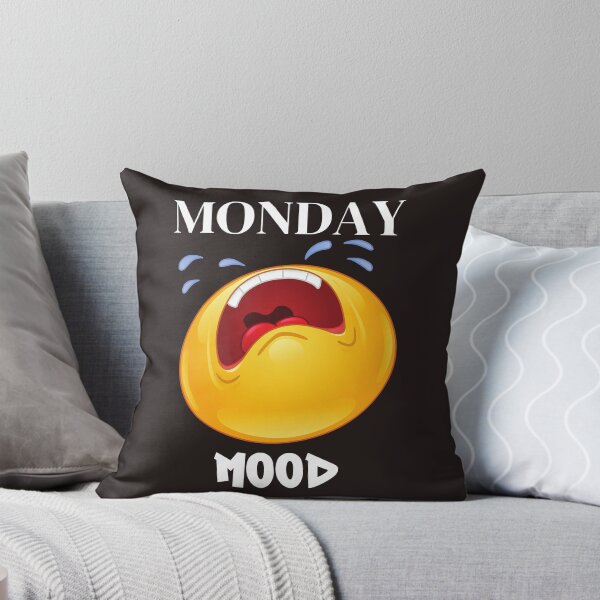Item preview, Monday Mood_Funny emoji designed and sold by KereetsaOne.