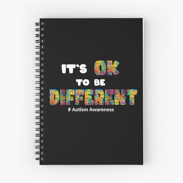 Item preview, Autism Awareness Acceptance woman man Its Ok To Be Different designed and sold by Animal-ink.