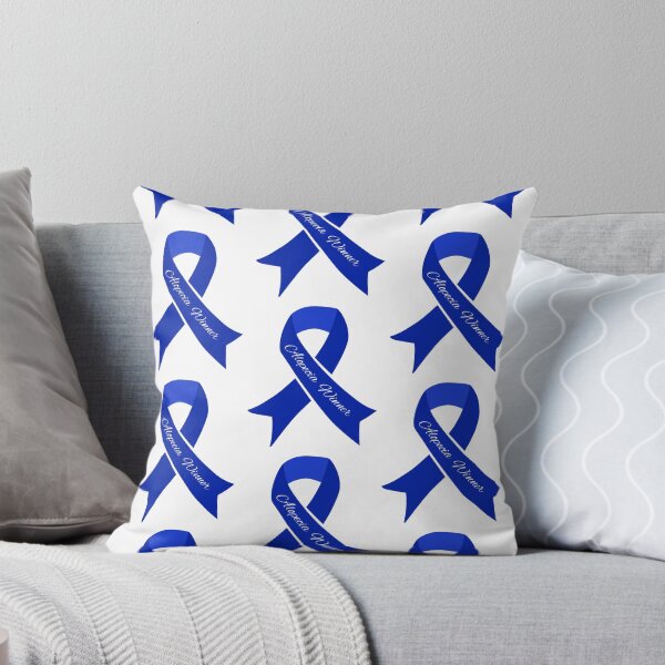 Item preview, Alopecia Blue Ribbon for Alopecia Awareness Month designed and sold by Winning Alopecia.