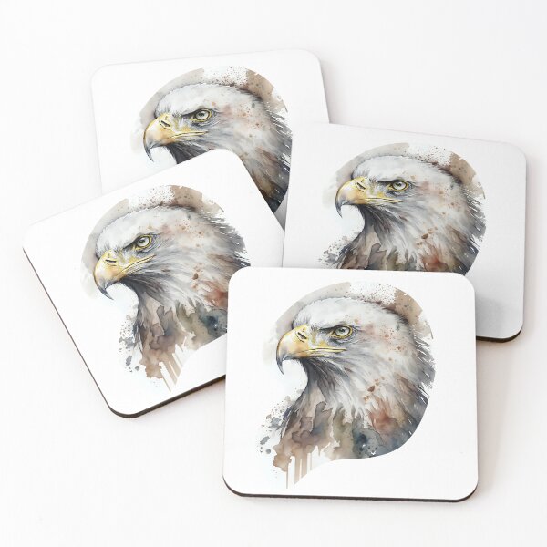 Artikelvorschau, Adler-Aquarell entworfen und verkauft von Glenn Slingsby.