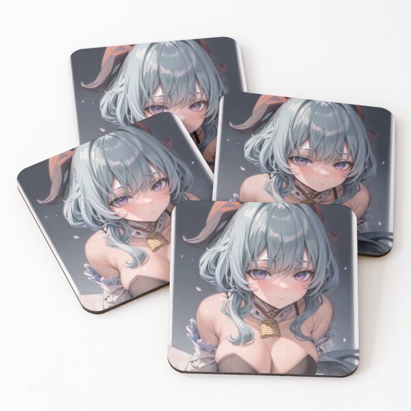 Ganyu Coasters (Set of 4)