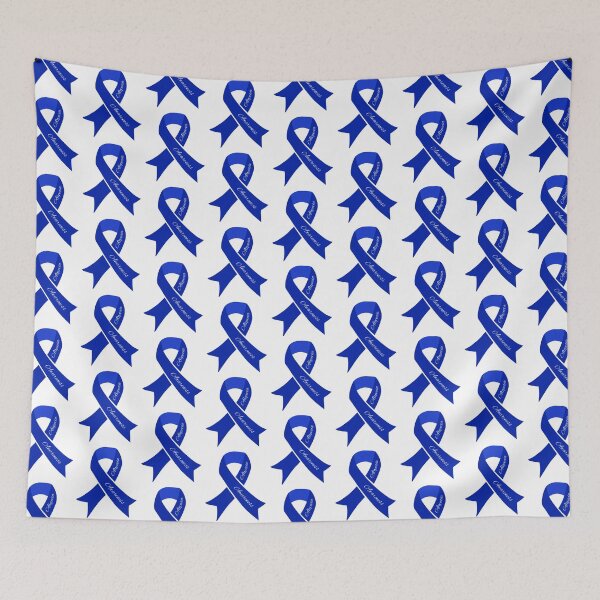 Item preview, Alopecia Blue Ribbon for Alopecia Awareness Month designed and sold by Winning Alopecia.