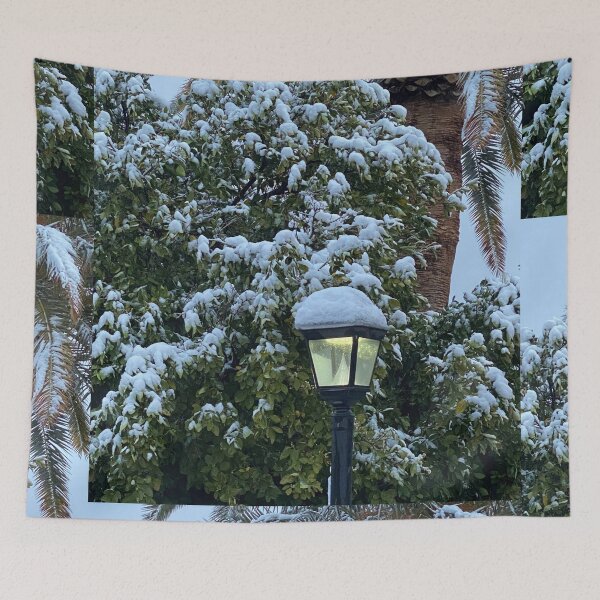 Item preview, Lamppost In The Snow designed and sold by pinkyjainpan.
