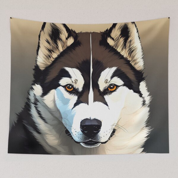 Item preview, Majestic Canine: Sakhalin Husky designed and sold by DavesDogShop.