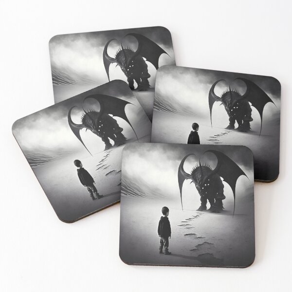 Item preview, facing the dark designed and sold by DreamscapesAI.