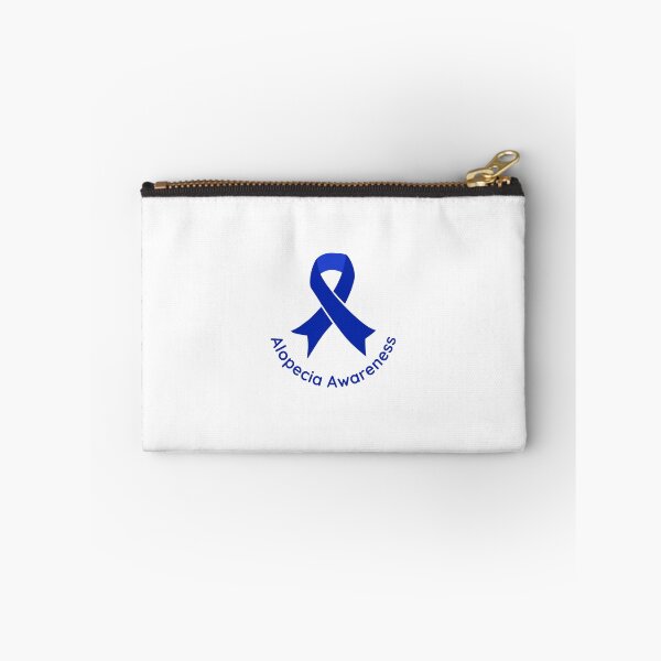 Item preview, Alopecia Blue Ribbon for Alopecia Awareness Month designed and sold by Winning Alopecia.