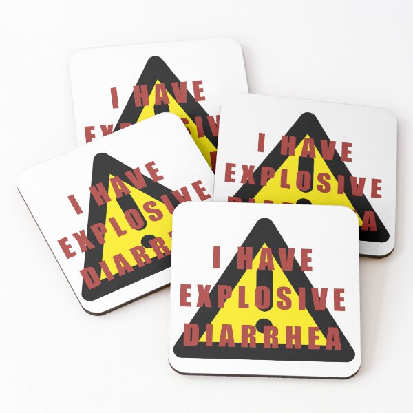 Item preview, WARNING: I have Explosive Diarrhea designed and sold by atuna.