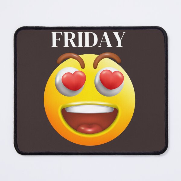 Item preview, Friday Mood_Funny emoji designed and sold by KereetsaOne.