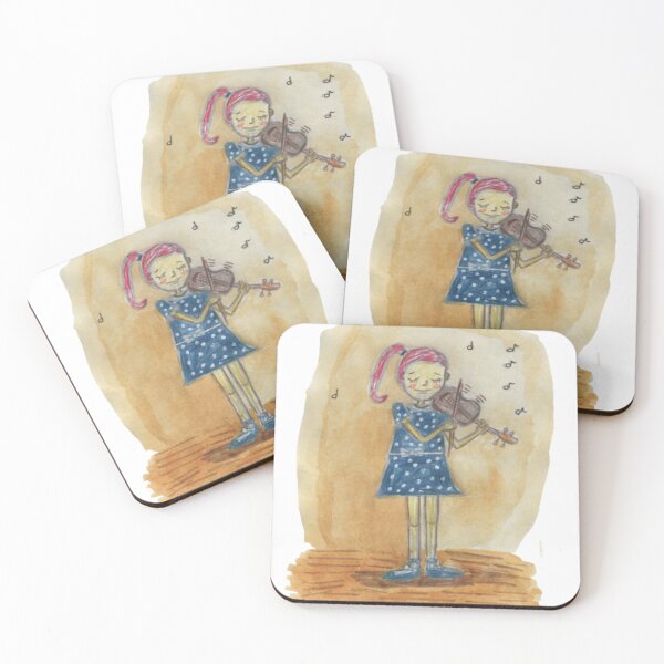 Item preview, Girl Playing the Violin designed and sold by mila-ola.
