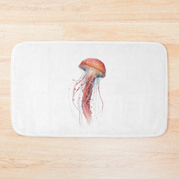 Item preview, Red Jellyfish beauty designed and sold by Paintograma.