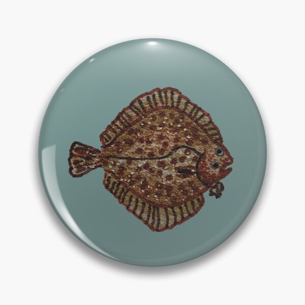 Item preview, Flounder fish designed and sold by GingaNinjaDraws.