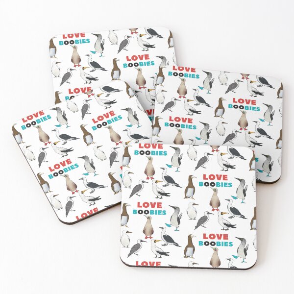 Item preview, Love Boobies Birds designed and sold by Ilana Ewing Designs.