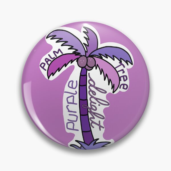 Item preview, Purple Palm Tree Delight designed and sold by Playful Mae Designs.