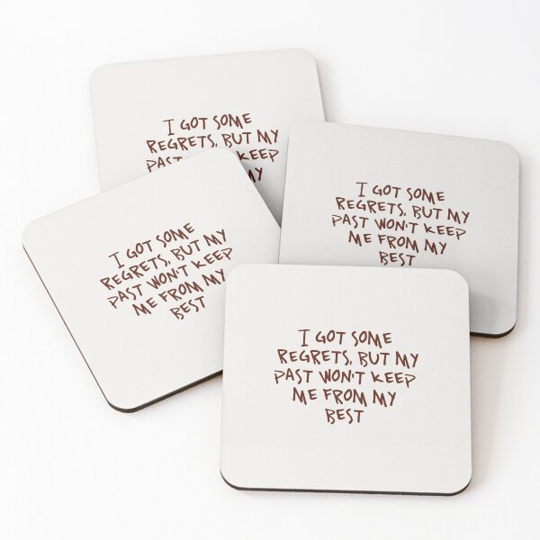 Item preview, Kendrick Lamar Quote Motivational Lyrics Rich Spirit  designed and sold by StickTheSong.