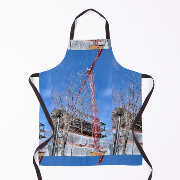 Item preview, Downtown Building Red Crane designed and sold by 743Designs.