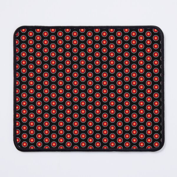 Item preview, CIRCLES. DOT PATTERN. REDS ORANGE WHITE. GREY OUTLINE. designed and sold by 5hertz.