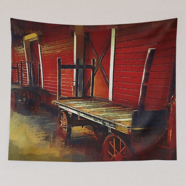 Item preview, Old Train Station Carts designed and sold by KirtTisdale.