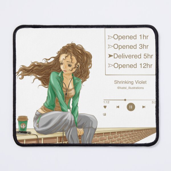 Item preview, Shrinking Violet designed and sold by KatSLVisuals.