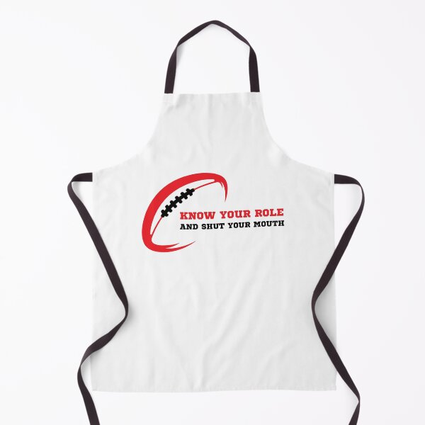 Item preview, Know Your Role and Shut Your Mouth Football designed and sold by GSquaredDesigns.
