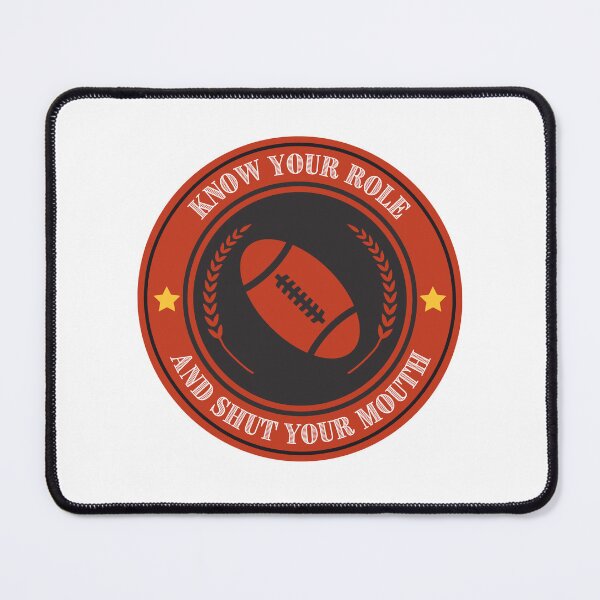 Item preview, Know Your Role and Shut Your Mouth Badge designed and sold by GSquaredDesigns.
