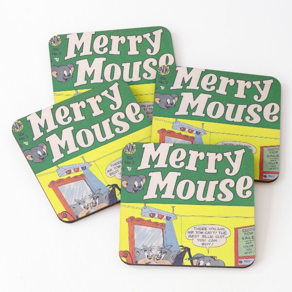 Item preview, Merry Mouse, Issue 3 Cover Art, 1953. Retro Comic Book Art designed and sold by The-Hist-Image.