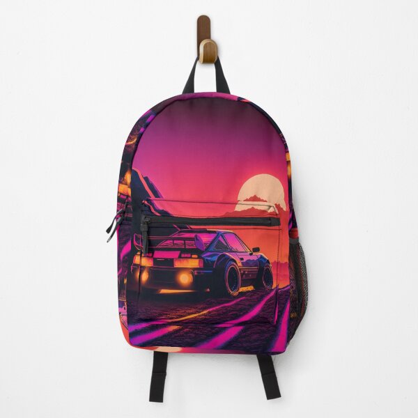 Item preview, Retro Synthwave Rally Racing 80s designed and sold by RESToRAPTOR.