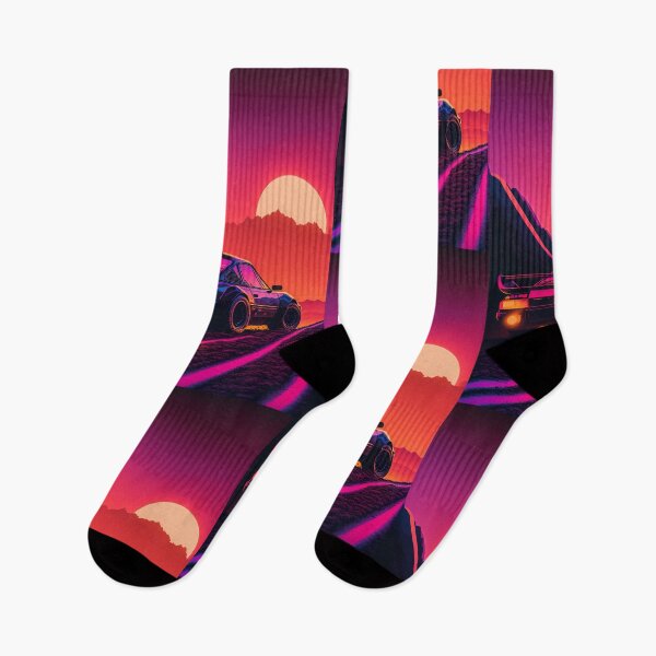 Item preview, Retro Synthwave Rally Racing 80s designed and sold by RESToRAPTOR.