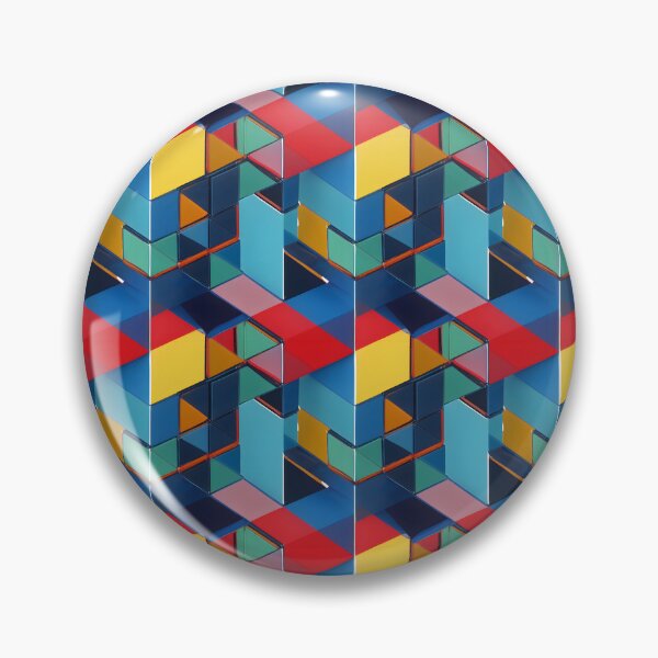 Item preview, Retro Blocks designed and sold by Psy-Dye-AI.