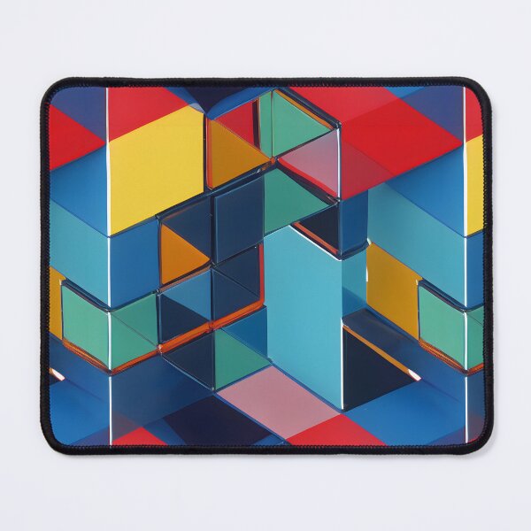 Item preview, Retro Blocks designed and sold by Psy-Dye-AI.